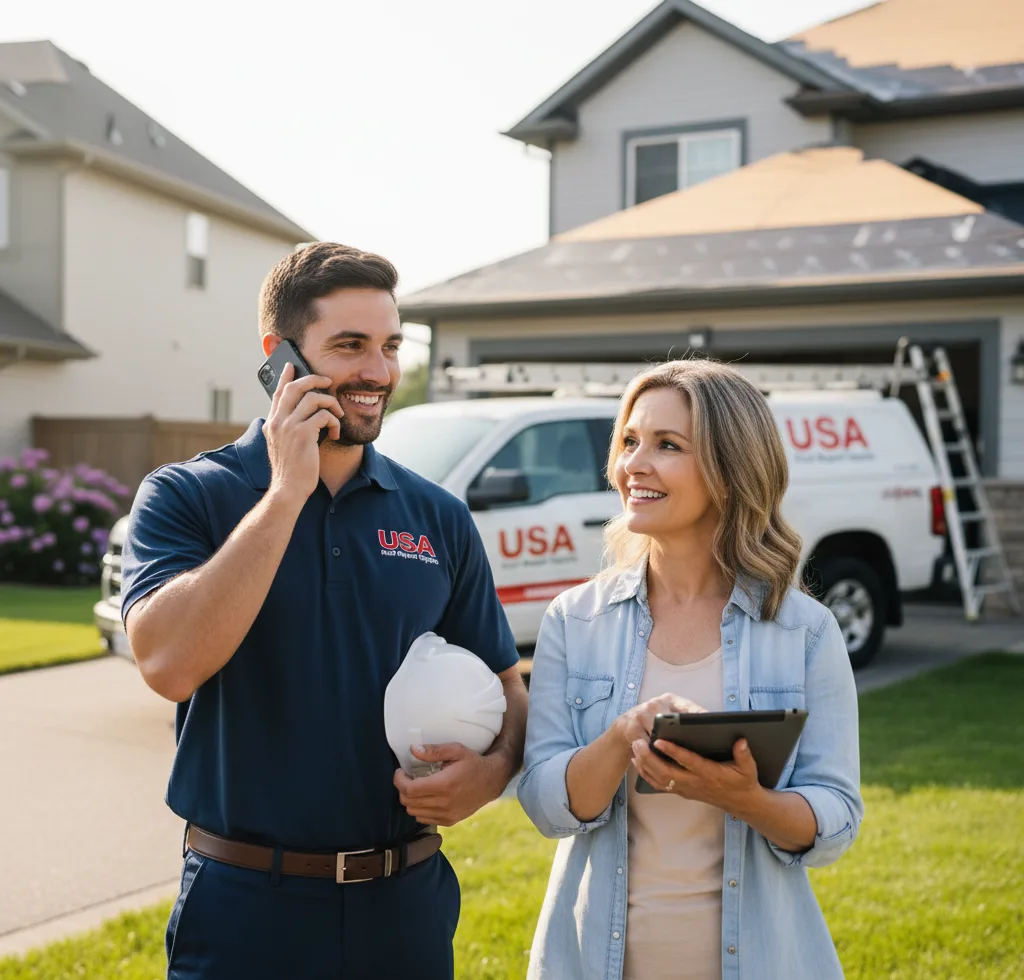 USA Roof Repair Experts customer support in Bridgewater